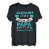Herren Landwirt Design Papa für Vater Beruf Weihnachten T-Shirt