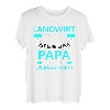 Herren Landwirt Design Papa für Vater Beruf Weihnachten T-Shirt