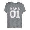 Damen Mama 01 Mutter Tochter Sohn Partnerlook Geschenk T-Shirt