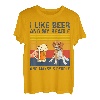 I Like Beer My Beagle & Maybe 3 People Dog Owner Lover Geschenke T-Shirt