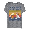 I Like Beer My Beagle & Maybe 3 People Dog Owner Lover Geschenke T-Shirt