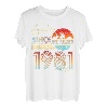 40. Geburtstag Geschenk Vintage 40 Legendary Since 1981 T-Shirt