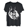 Weißes Porträt Bully Bull-Terrier für Hundebesitzer T-Shirt