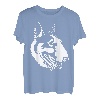 Weißes Porträt Bully Bull-Terrier für Hundebesitzer T-Shirt
