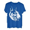 Weißes Porträt Bully Bull-Terrier für Hundebesitzer T-Shirt