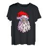 Weihnachtsshirt Mütze Sonnenbrille Weihnachtsmann Christmas Halbarm T-Shirt