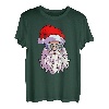 Weihnachtsshirt Mütze Sonnenbrille Weihnachtsmann Christmas Halbarm T-Shirt