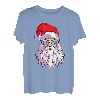 Weihnachtsshirt Mütze Sonnenbrille Weihnachtsmann Christmas Halbarm T-Shirt