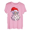 Weihnachtsshirt Mütze Sonnenbrille Weihnachtsmann Christmas Halbarm T-Shirt