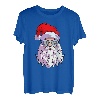 Weihnachtsshirt Mütze Sonnenbrille Weihnachtsmann Christmas Halbarm T-Shirt