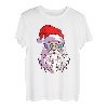 Weihnachtsshirt Mütze Sonnenbrille Weihnachtsmann Christmas Halbarm T-Shirt