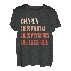 Herren Vorname Charly Der Mann Der Mythos Die Legende Sprüche T-Shirt