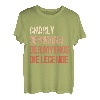 Herren Vorname Charly Der Mann Der Mythos Die Legende Sprüche T-Shirt