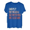 Herren Vorname Charly Der Mann Der Mythos Die Legende Sprüche T-Shirt
