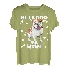 Bulldog Mama Mom zum Muttertag Mutter Hundemama T-Shirt