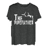 Herren The Pipefather Klempner Rohrleger Abflussmonteur T-Shirt