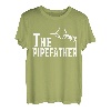 Herren The Pipefather Klempner Rohrleger Abflussmonteur T-Shirt