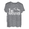 Herren The Pipefather Klempner Rohrleger Abflussmonteur T-Shirt