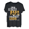 Herren Papa Vater Tochter Sohn Spruch Lustig Witzig Fun Geschenk T-Shirt
