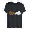 Offizielles Schlafshirt Bären Pärchen Schlafanzug Paar T-Shirt