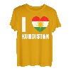 Kurdistan Kurde Kurdische Flagge Türkei Geschenk T-Shirt
