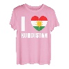 Kurdistan Kurde Kurdische Flagge Türkei Geschenk T-Shirt