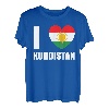 Kurdistan Kurde Kurdische Flagge Türkei Geschenk T-Shirt