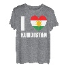 Kurdistan Kurde Kurdische Flagge Türkei Geschenk T-Shirt