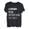 Türkischer Papa Bester Baba der Welt T-Shirt
