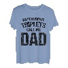 Herren Meine Lieblingsdrillinge nennen mich Papa T-Shirt