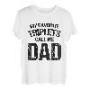 Herren Meine Lieblingsdrillinge nennen mich Papa T-Shirt