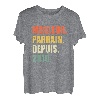 Herren Best Paten seit 2010 Geschenk Geburtstag Mädchen T-Shirt