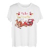 Santa Claus Kostüm Weihnachtsmann Frohe Weihnachten T-Shirt