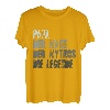 Herren Vatertag Männertag Dad Papa Der Mann Der Mythos Die Legende T-Shirt