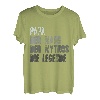 Herren Vatertag Männertag Dad Papa Der Mann Der Mythos Die Legende T-Shirt