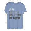 Herren Vatertag Männertag Dad Papa Der Mann Der Mythos Die Legende T-Shirt