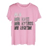 Herren Vatertag Männertag Dad Papa Der Mann Der Mythos Die Legende T-Shirt