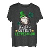 Irisch Weißbauchigel Igel St Patricks Day Kobold Leprechaun T-Shirt