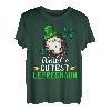 Irisch Weißbauchigel Igel St Patricks Day Kobold Leprechaun T-Shirt