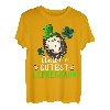 Irisch Weißbauchigel Igel St Patricks Day Kobold Leprechaun T-Shirt