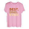 Herren Best Dad Ever - Vatertag Vater Vintage Retro Papa T-Shirt