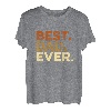 Herren Best Dad Ever - Vatertag Vater Vintage Retro Papa T-Shirt
