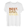 Herren Best Dad Ever - Vatertag Vater Vintage Retro Papa T-Shirt