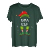 Opa Elf shirt Familien Weihnachten Geschenk für Großvater T-Shirt