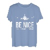 Be Nice I Might Be Your Pilot eines Tages Aviation Aircraft T-Shirt