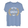 Sascha Name Geschenk-Idee Geburtstag Lustiger Spruch T-Shirt