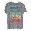Herren Papitän | Papa und Kapitän Lustiges Retro Anker Vatertag T-Shirt