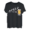 Bier Woche Endlich Freitag Wochenende Lustige Bier Sprüche T-Shirt