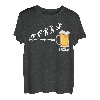 Bier Woche Endlich Freitag Wochenende Lustige Bier Sprüche T-Shirt