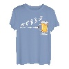 Bier Woche Endlich Freitag Wochenende Lustige Bier Sprüche T-Shirt
